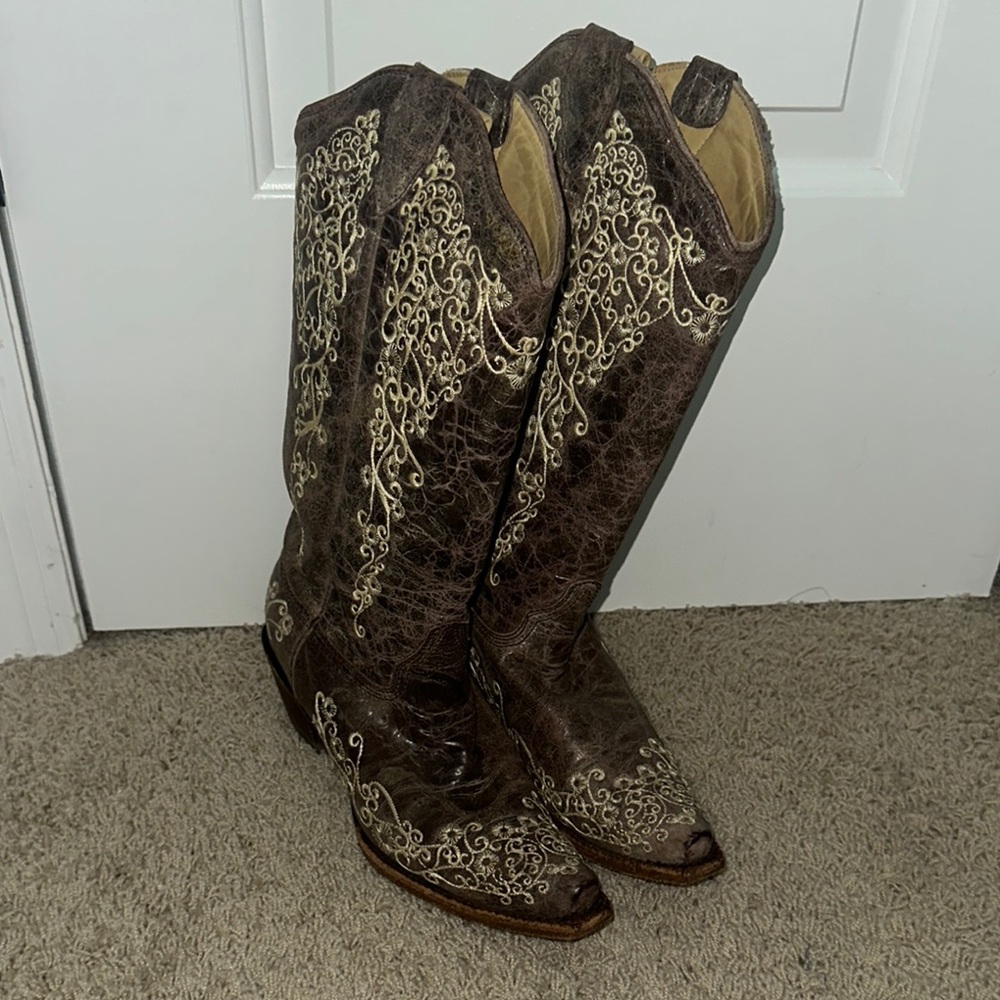 Corral Floral Women’s Cowboy Boots
